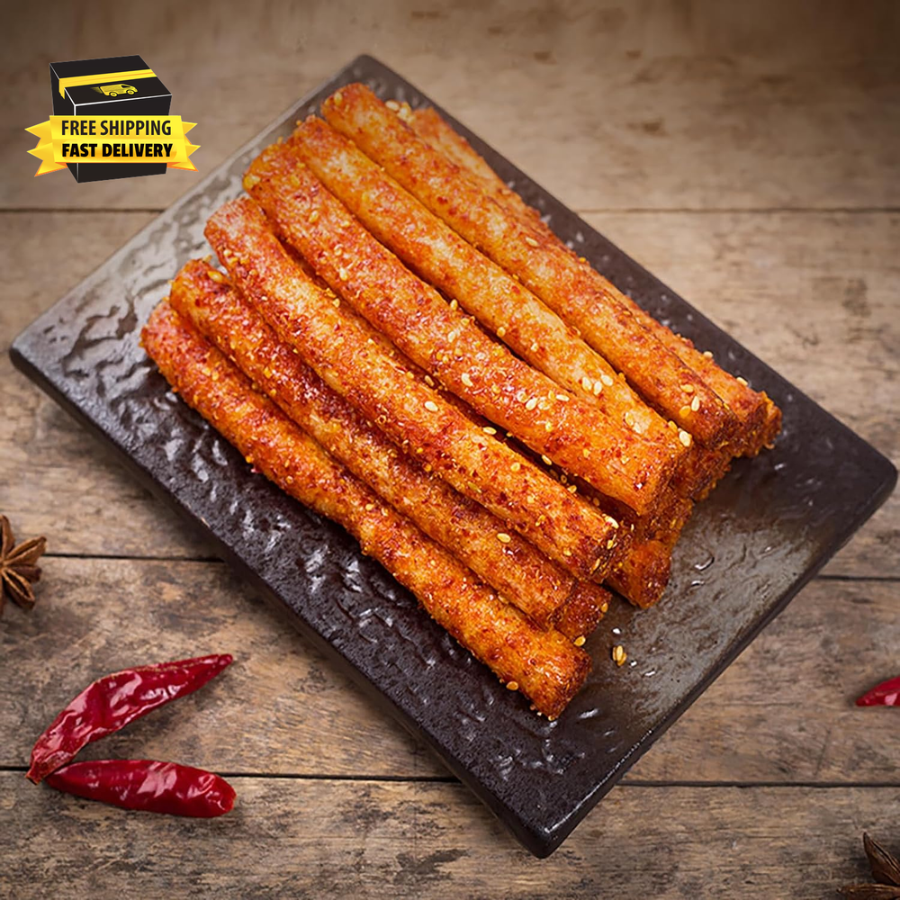 Latiao Spicy Strips 3 Packs Latiao Spicy Gluten Classic Chinese Snack Food