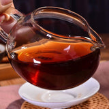 357g Yunnan Ripe Puerh Tea Cake Mantangxiang Pu-erh Cooked Tea Chinese Pu'er Tea