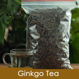 50g-1kg Slim Green Herbal Tea Ginkgo Biloba Leaf Lower Blood Pressure Dried Herb