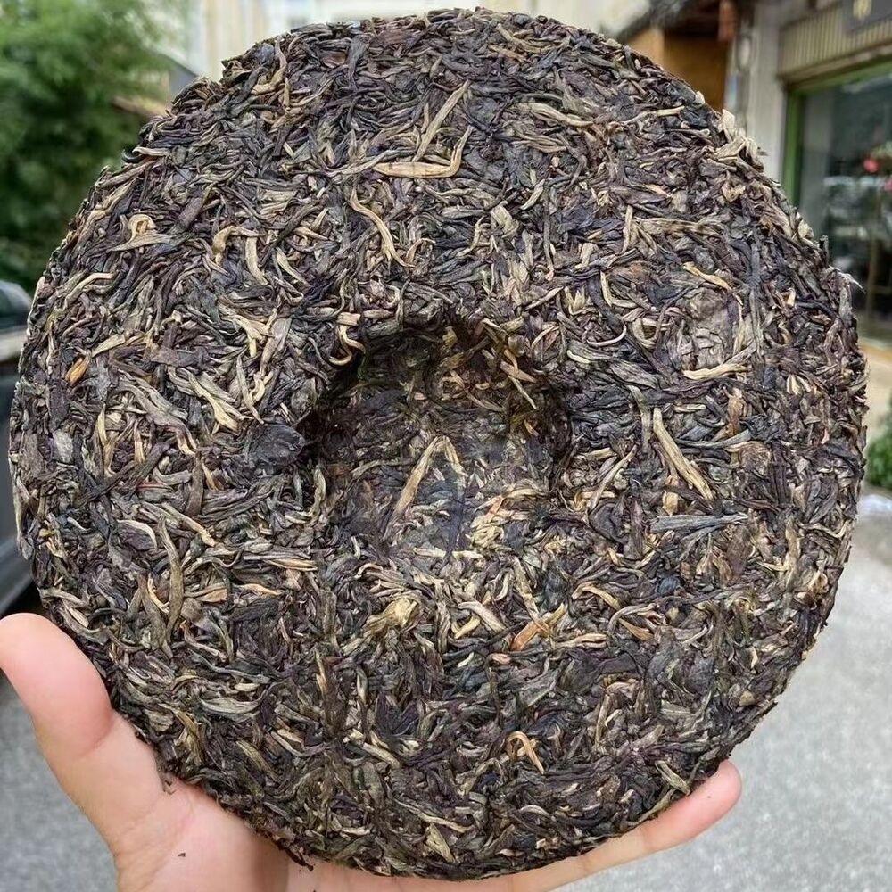 Year Mengku Rongshi Spirit Shen Pu-erh Tea Soul Puer Tea Raw Pu Er 500g