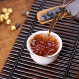 Yunnan Puer Tea CHAGAO Shu Pu'er Resin Tea Balls Shape Paste Ripe Puerh Cream