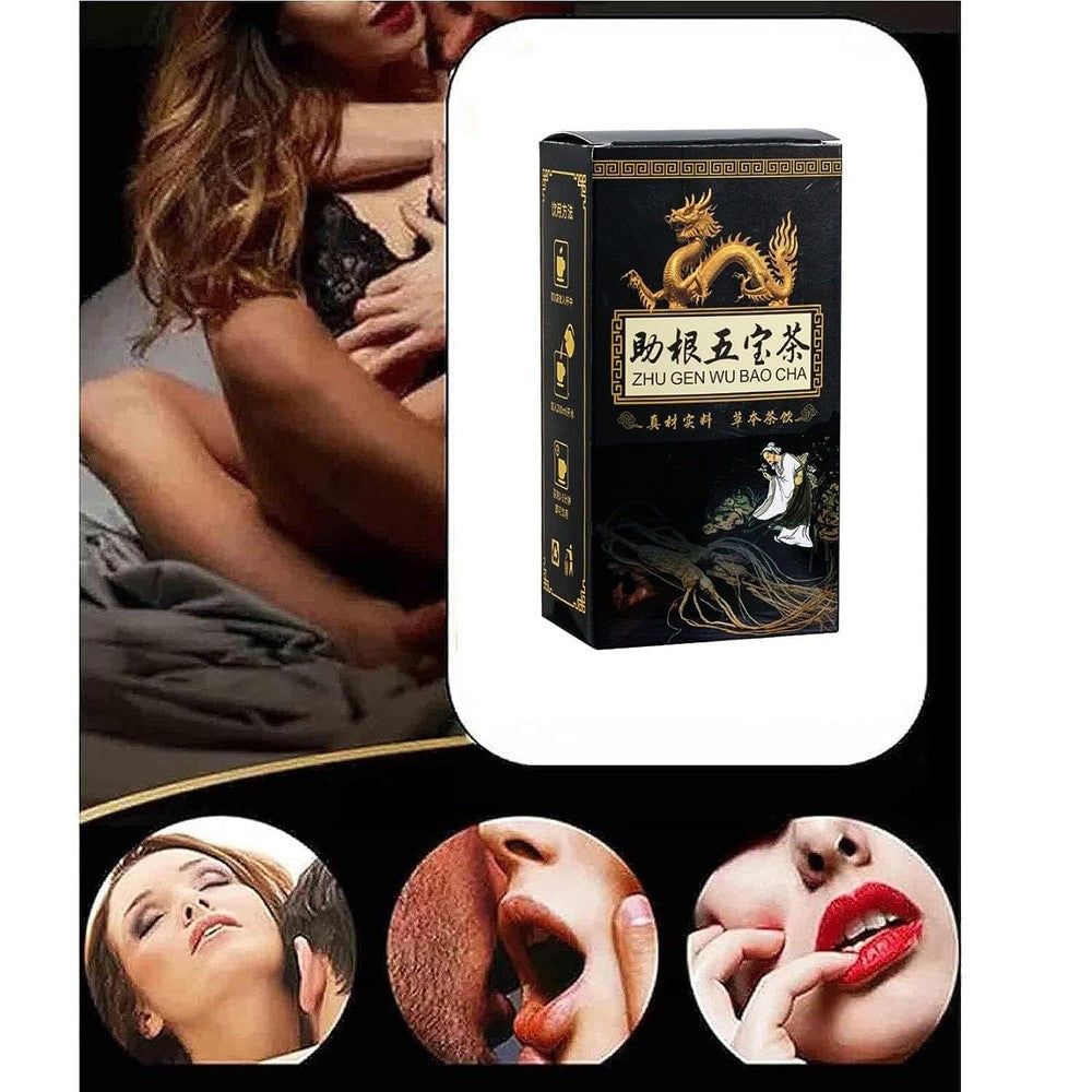 Ginseng Five Treasures Tea Kidney Zhu Gen Wu Bao Cha Men’s Health Bags