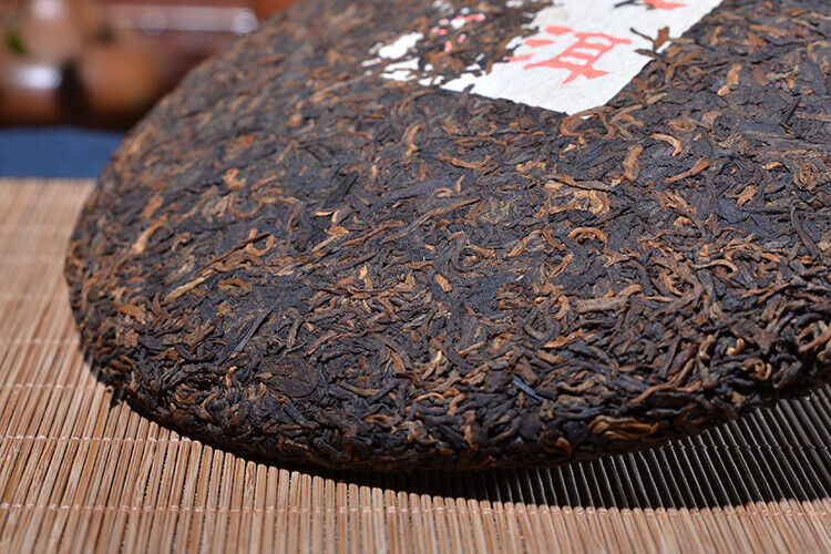 Yr Yunnan Bulang Mt. Gong Ting Pu-erh Golden Buds Pu'er Puer Tea Ripe 357g
