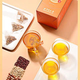 75g Chinese Herbal Tea Jumble Beans Pearl Barley Gorgon Fruit Tea Herbs Tea Bag