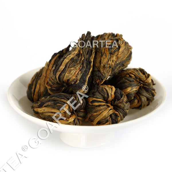 TeaHELLOYOUNG100g Nonpareil Supreme Yunnan Black Tea Fengqing Pagoda Dian Hong Buds