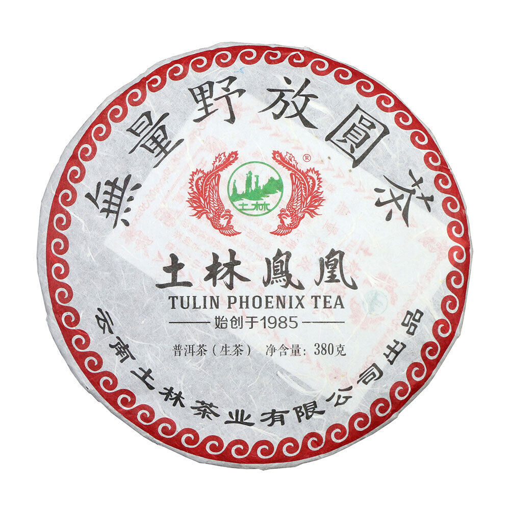 TuLin Phoenix Sheng Puer Chinese Tea Natural Wild Tree Raw Puer Tea 380g