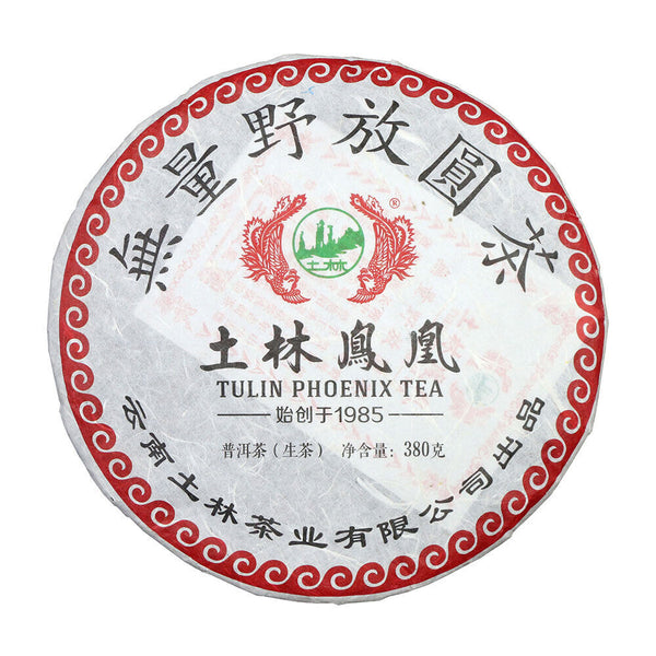 TuLin Phoenix Sheng Puer Chinese Tea Natural Wild Tree Raw Puer Tea 380g