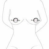 BDSM Women Adjustable Nipple Clamps Clit Clips Torture Bondage Sex Toys Piercing