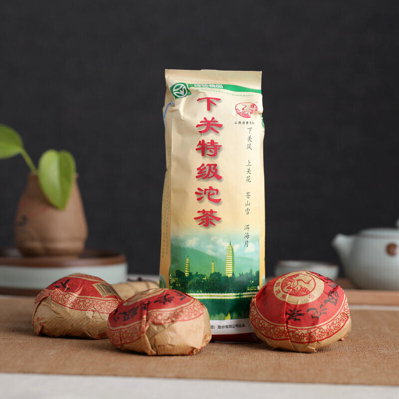 XIA GUAN TE JI TUO CHA Yunnan Tuocha Puer Puerh Pu-erh Tea Raw Pu'er 500g Main image