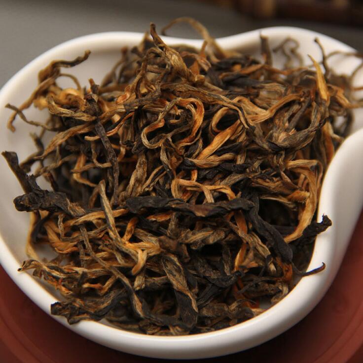 TeaOrganic Red Tea Yunan Black Tea 58 Dianhong Tea Golden Black Tea Bud Snail