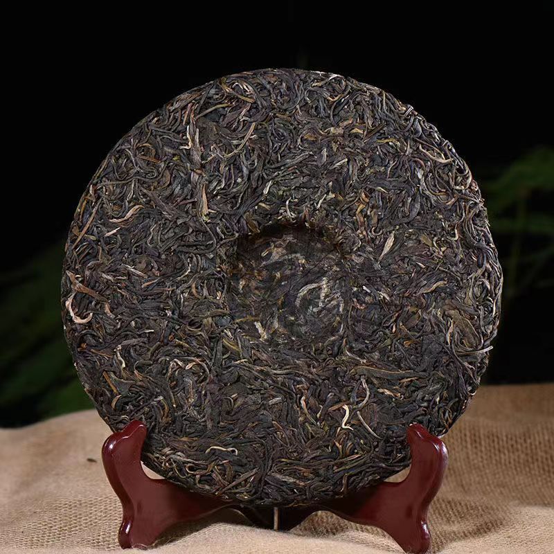 357g Chinese Pu-erh Tea Cake Ancient Tree Puerh Tea Yunnan Raw Green Tea Cake Secondary image
