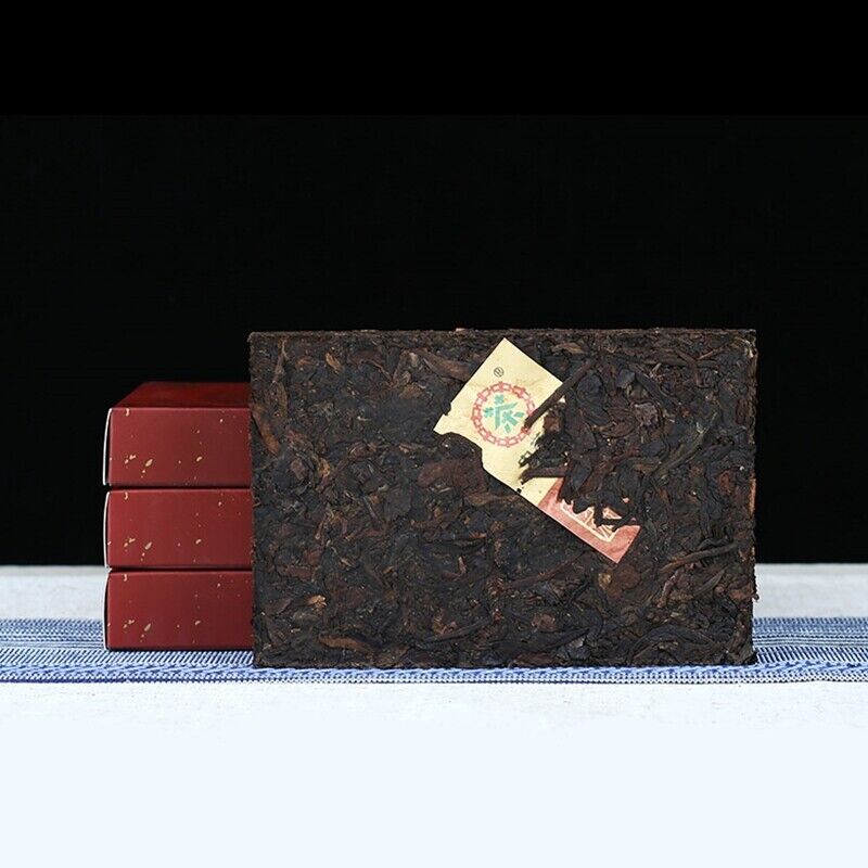 CHINATEA Jujube Fragrant Brick Pu'er Tea Ripe Puer Yunnan Zhong Cha 250g Main image