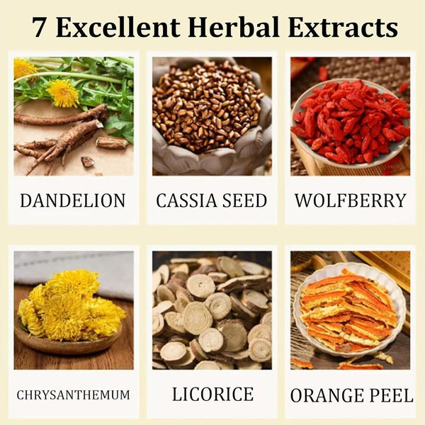 Dandelion Wolfberry Organic Kidney Liver Chinese Tea Chicory and Gardenia Tea