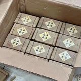 Bamboo Shell Green Puer Brick Tea * Menghai Dayi Pu'er Tea Brick 250g Raw
