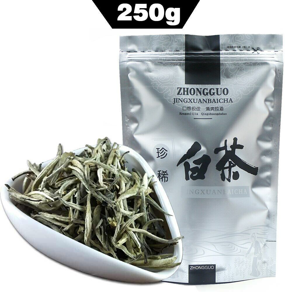 Chinese Silver Needle White Tea Silver Needle Organic Bai Hao Yin Zhen Tea 250g Main image