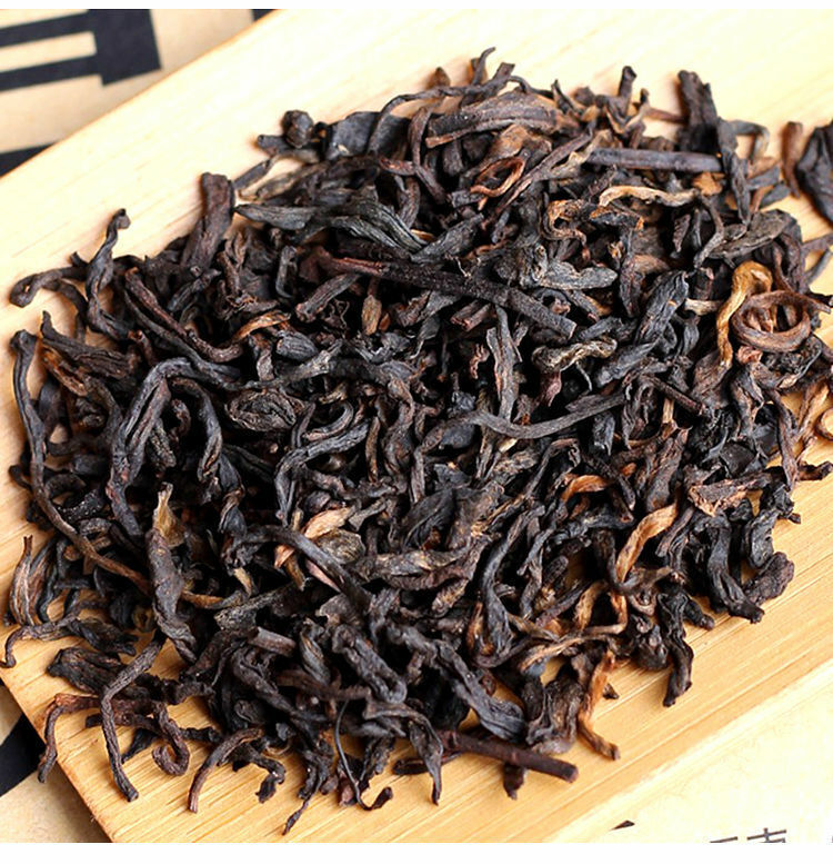 Haiwan Pu-erh Tea Old Comrade Third-level Loose Tea Ripe Pu'er Tea 500g Bag