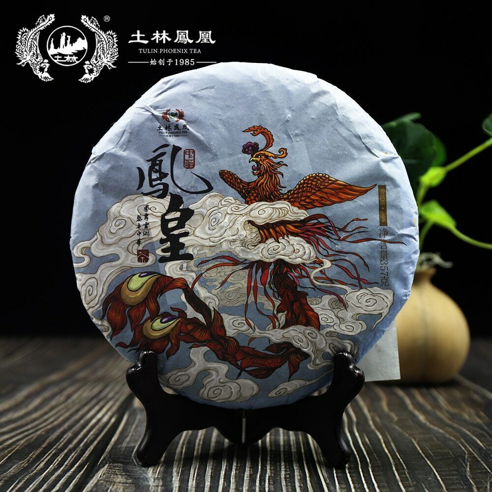 TuLin Phoenix Sheng Puerh Tea "China Fenghuang" Raw Puer Tea 357g