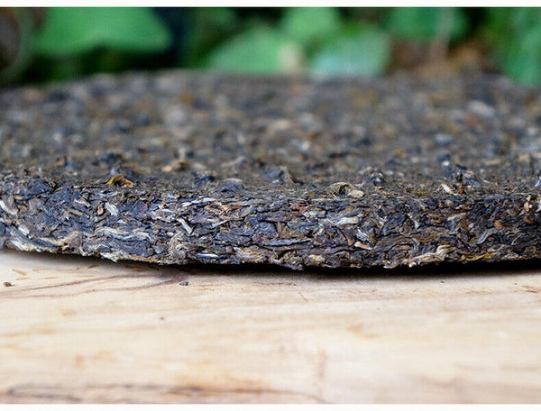 Xiaguan Inheritance Jiujiu Xiaotai No.6 Qizi Tea Tie Bing Puer Raw Tea 357g