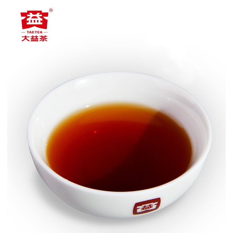TAETEA Red Aura Round Cake Yunnan Dayi Puer Pu-erh Ripe Pu'er Tea Cake