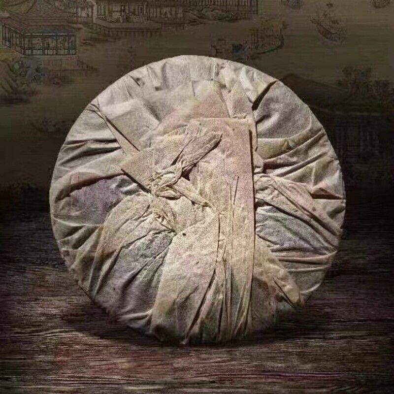 200g Yunnan Old Pu-erh Tea Cake Banzhang Xiangjin Aged Pu'er Raw Cake Tea Secondary image