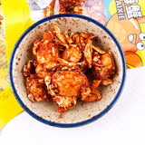 23g*10 bags Instant Seafood Spicy Baby crab 香辣海蟹香脆麻辣螃蟹即食海鲜零食