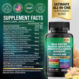 100% Dynamic Vitality Bundle - Sea Moss Multivitamin & Shilajit Power Combo