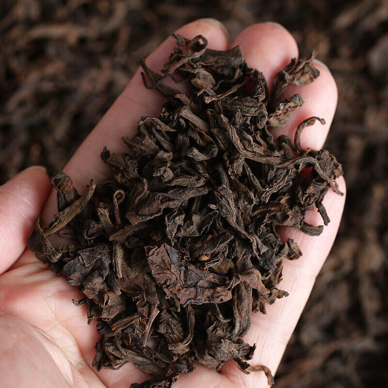 Yunnan Puer Tea Zhang Xiang Ancient Tree Puerh Loose Ripe Basket Pack 300g