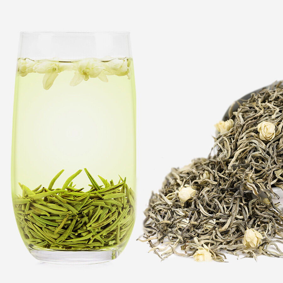 Jasmine Flower Green Tea Mo Li Piao Xue Jasmine Mixed with Green Tea 250g Gift Main image