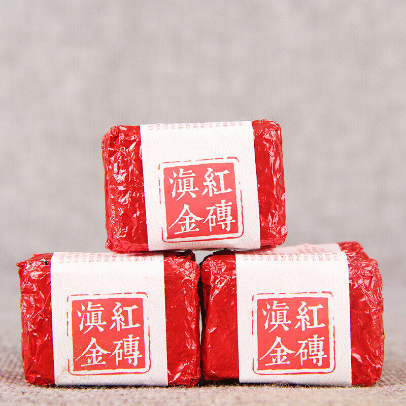 TeaDianHong Kungfu Black Tea Mini Brick China Yunnan Dian Hong Gold Tea Brick