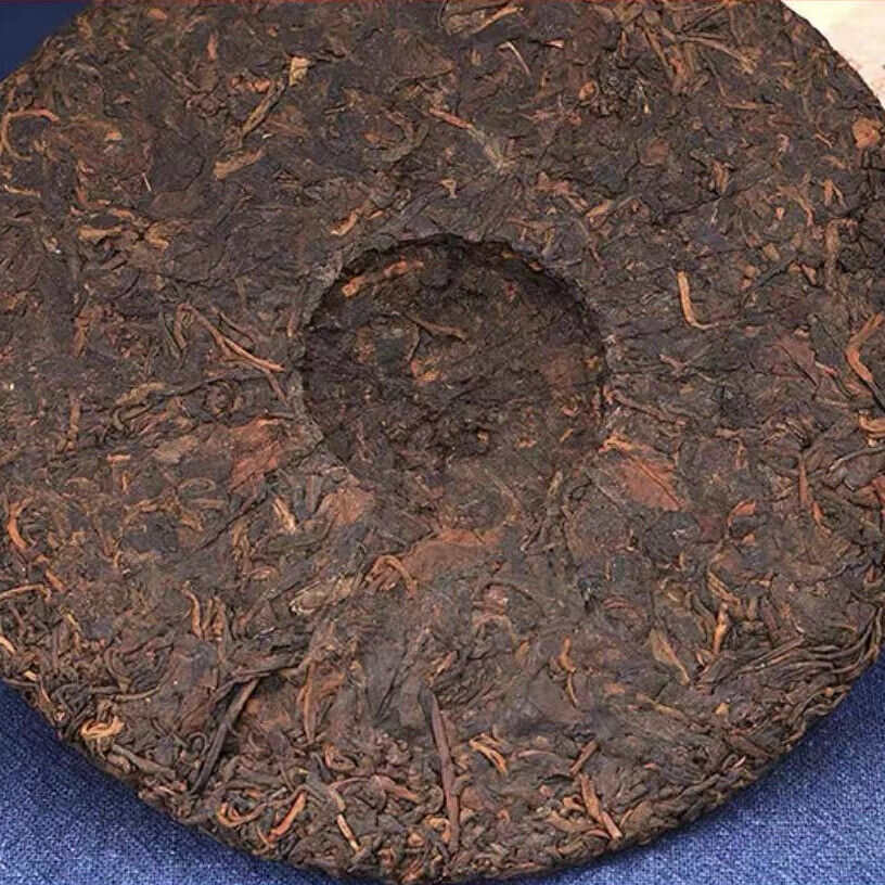 357g Yunnan Qizi Pu-erh Cake Tea Super Grade Ripe Pu'er Tea Shu Puerh Tea