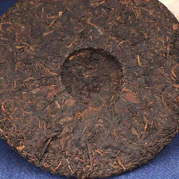 357g Yunnan Qizi Pu-erh Cake Tea Super Grade Ripe Pu'er Tea Shu Puerh Tea