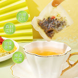 同仁堂菊花决明子茶 袋泡茶牛蒡茶枸杞金银花组合茶160g TongRenTang Chrysanthemum Cassia Seed Tea