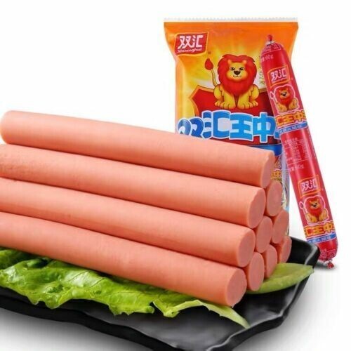 Premium Chinese Snack Food Ham Sausage 9pcs*30g/bag 双汇王中王火腿肠中国美食零食香肠 1-10bags