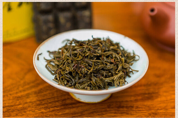 Jun Shan Huang Cha China Yellow Tea Mini Gold Brick Pressed Maojian 45g Box