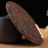 357g Yunnan Palace Ripe Pu-erh Tea Cake Aged Puerh Cooked Tea Old Pu'er Tea