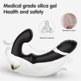 12 modes Flexible Male Thrusting Therapy Massager Recharge Waterproof Silicone