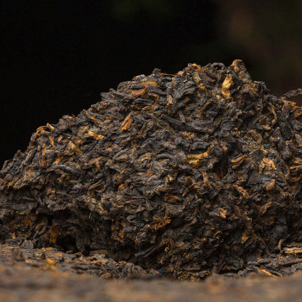 Guafengzhai Pu'er Cooked Tea Cake 357g Yunnan Ripe Puerh Tea Pu-erh Black Tea