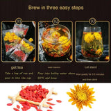 Dandelion Wolfberry Organic Kidney Liver Chinese Tea Chicory and Gardenia Tea