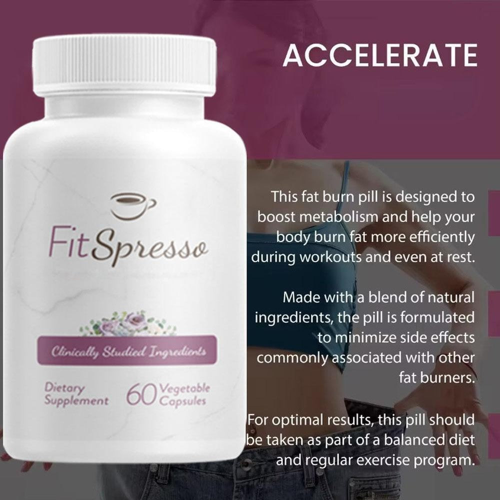 1-4Pack FitSpresso Health Support Supplement -New Fit Spresso, (60-240Capsules)*