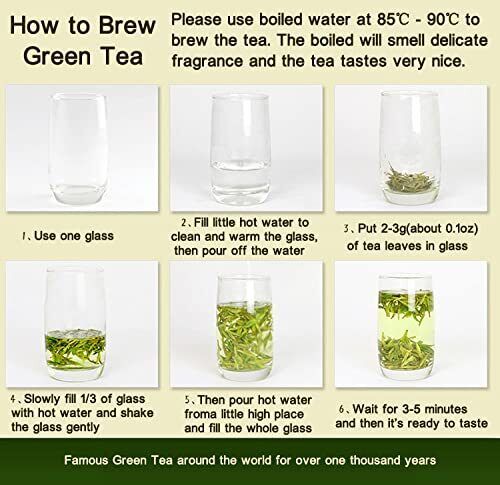 West Lake Longjing Tea Dragon Well Green Tea Leaves Pick Before Qingming 125g