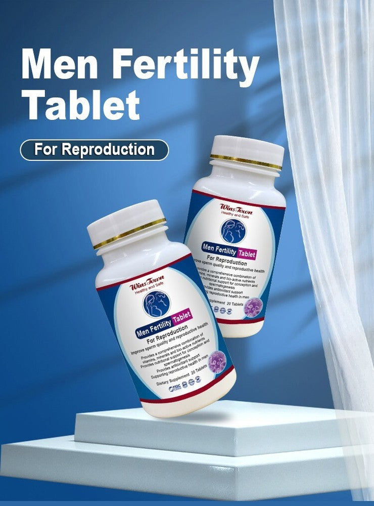 Organic Herbal MACA & Ginseng for Male Health Men’s Fertility Tablets Premium