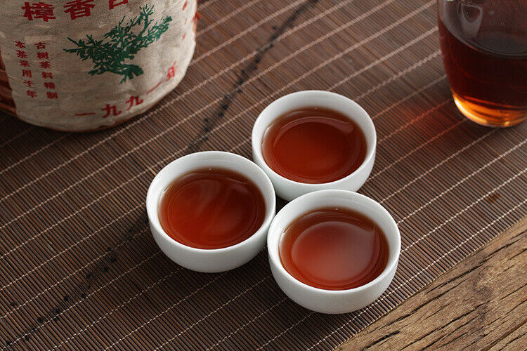 Yunnan Puer Tea Zhang Xiang Ancient Tree Puerh Loose Ripe Basket Pack 300g