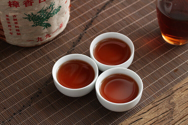 Yunnan Puer Tea Zhang Xiang Ancient Tree Puerh Loose Ripe Basket Pack 300g