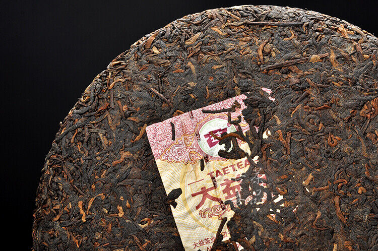 Yunnan Menghai Dayi 7592 Chi Tse Beeng Ripe Puer Pu Er Tea 357g 101 Batch