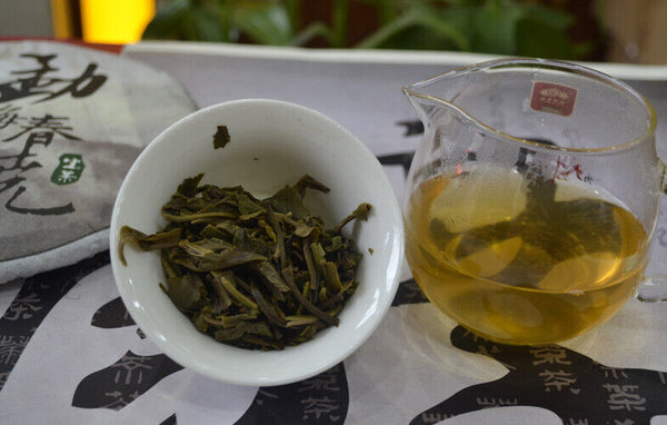 Menghai Chun Xiao * HAIWAN Old Comrade Pu-erh Tea Cake 357g Puer Raw Pu'er