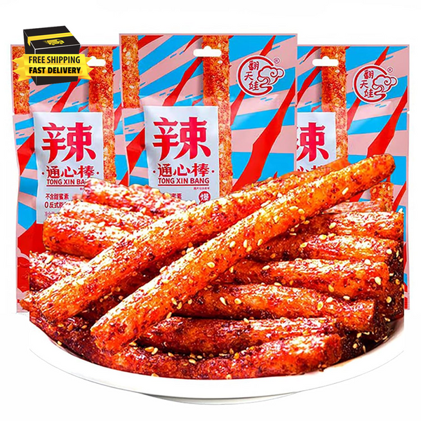 68g * 3 Packungen Latiao Spicy Strips Latiao Spicy Gluten Classic Spezial Snack
