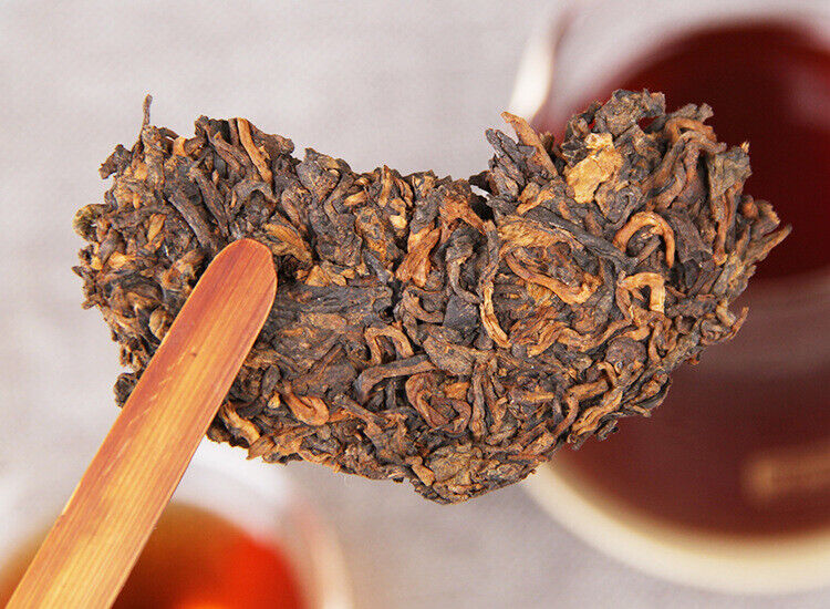 Iceland Aged Tree Ripe PuEr Tea Aged Tree Palace Golden Shu Pu-Erh Tea 357g
