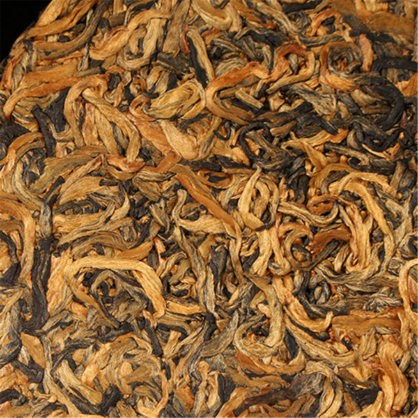 Yunnan High Quality Black Tea Mini Cake Premium Gold Buds Dianhong Health 100g