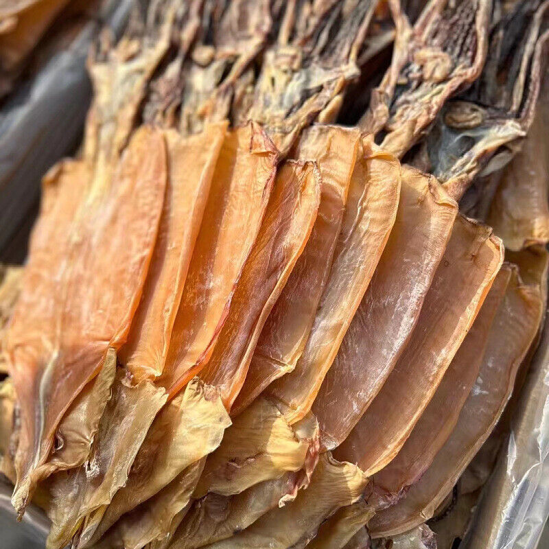 500g China Marine Specialties Getrockneter Tintenfisch komplett trocken 500g