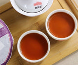 Yunnan Haiwan"Lao Tong Zhi" 908 Menghai Pu Erh Tea Cake 141 Puer Cooked Tea 200g